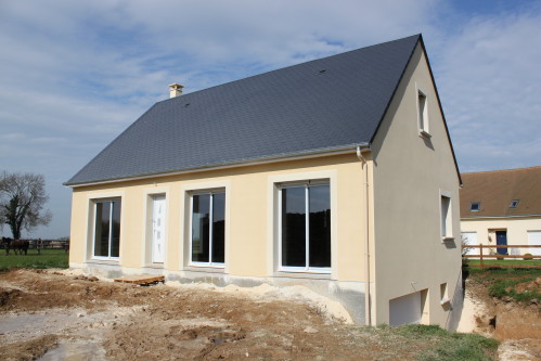 Ravalement de façade, enduit dans la Nièvre