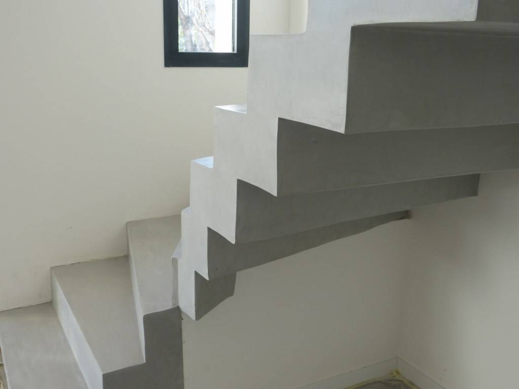 Création d'escalier en béton dans la Nièvre